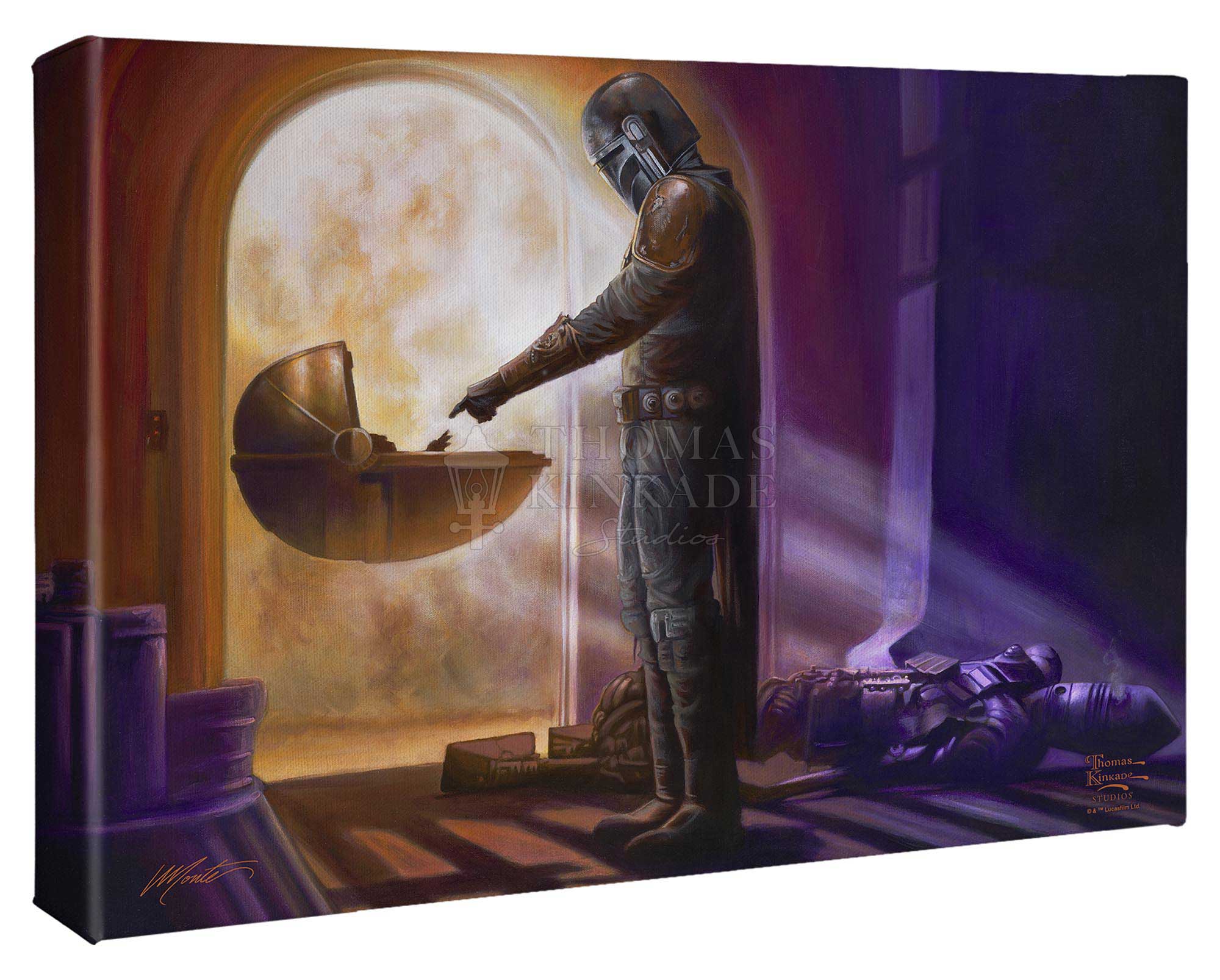 The Mandalorian - Turning Point - Wrapped Canvas